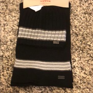 mens matching hat and scarf